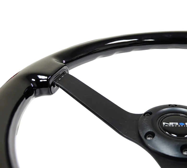 350MM 3" DEEP DISH WOOD GRAIN STEERING WHEEL - Image 18