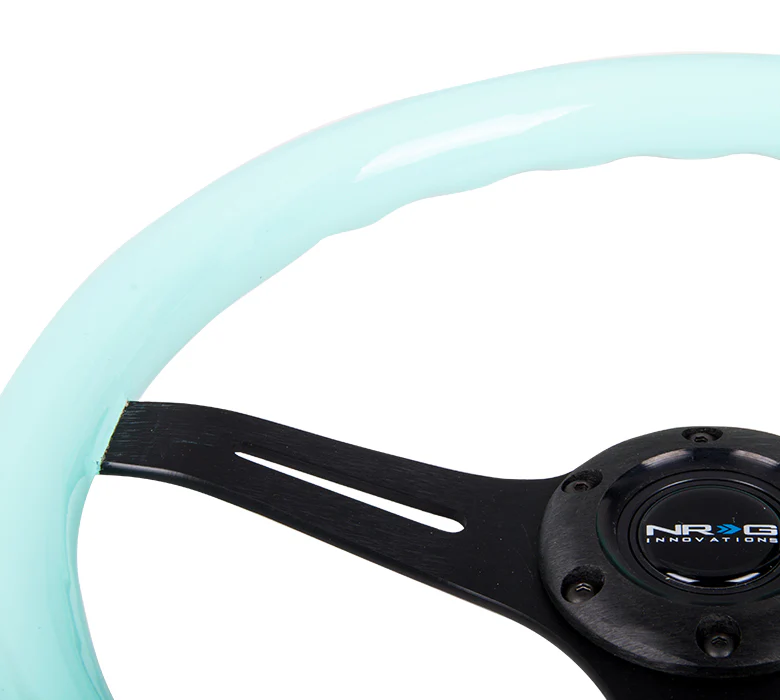 350MM 1.5" DEEP DISH WOOD GRAIN STEERING WHEEL - Image 14