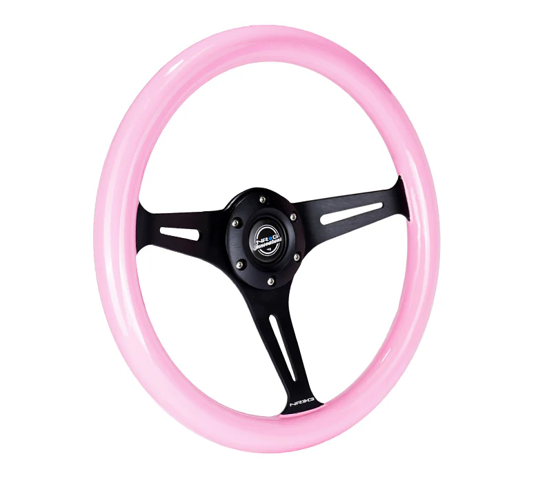 350MM 1.5" DEEP DISH WOOD GRAIN STEERING WHEEL - Image 50