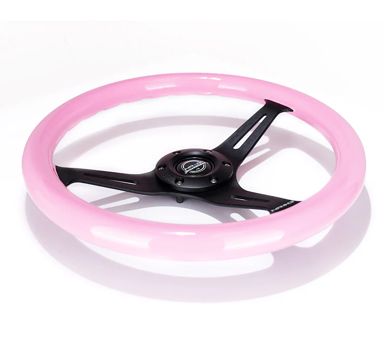 350MM 1.5" DEEP DISH WOOD GRAIN STEERING WHEEL - Image 51