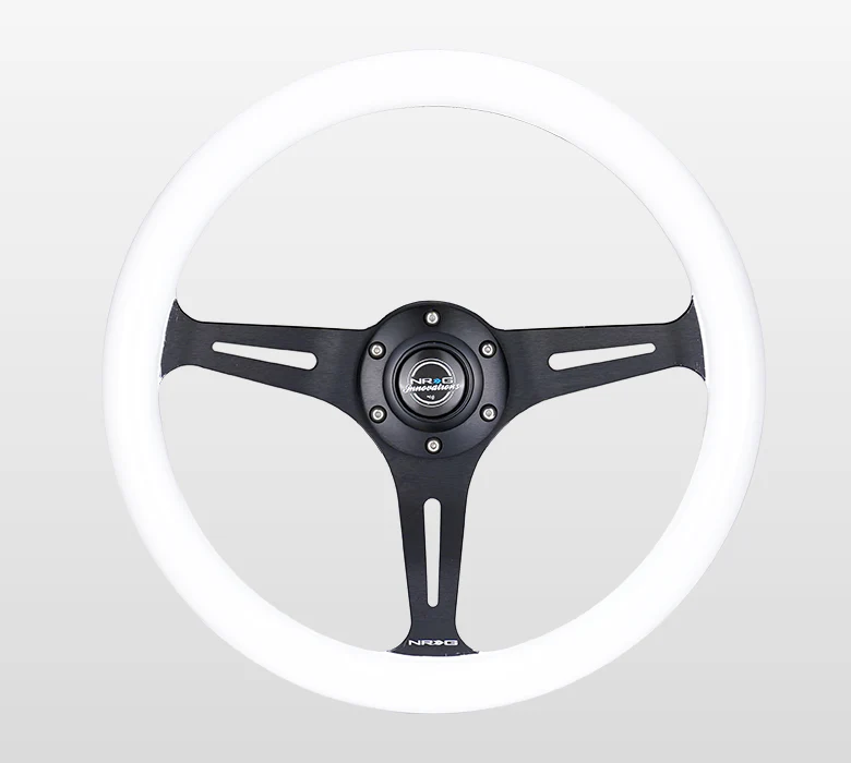 350MM 1.5" DEEP DISH WOOD GRAIN STEERING WHEEL - Image 55
