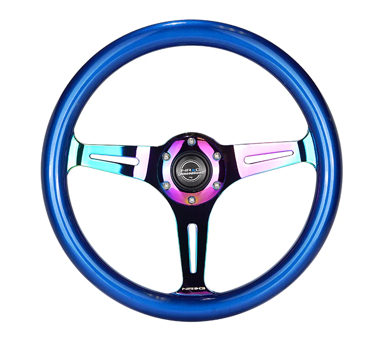 350MM 1.5" DEEP DISH WOOD GRAIN STEERING WHEEL - Image 61